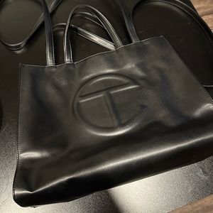 Telfar Medium Shopping Bag Black - Pre Owned